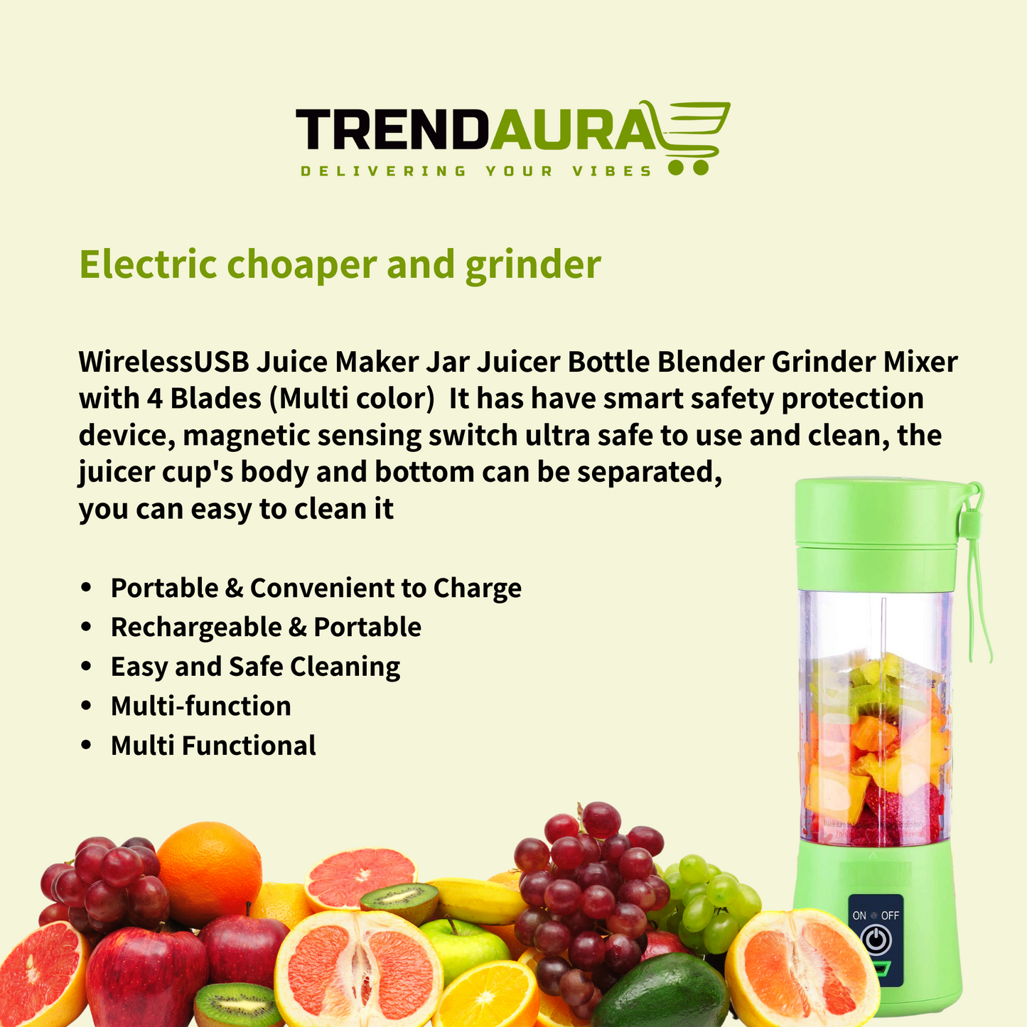 portable usb juicer