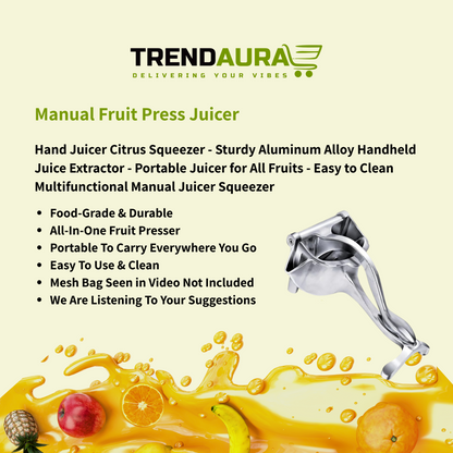 Fruit Press Juicer